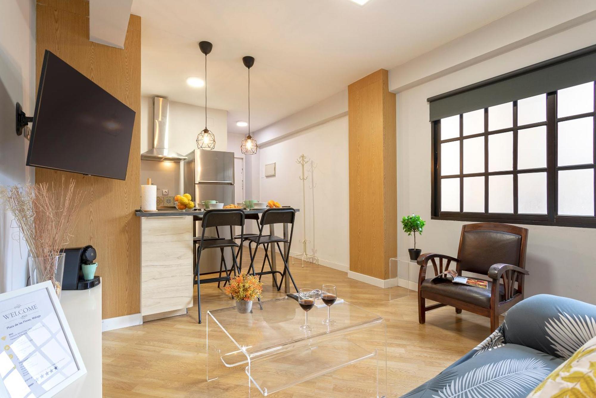 Coqueto Apartamento Junto A Calle Larios By Rent Me 马拉加 外观 照片
